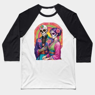 Colorful Duo Baseball T-Shirt